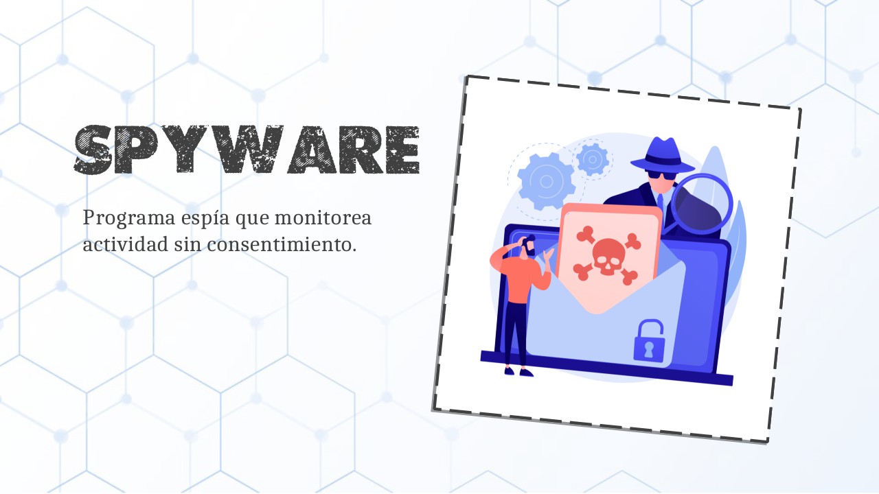 Spyware Ilustraci&oacute;n