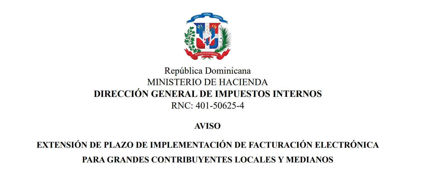 Prórroga para implementar la Factura Electrónica